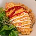 ともみろ's cooksnap of when they made 温泉卵で簡単！ふわふわオムライス.