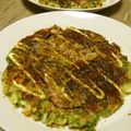 時花菜's cooksnap of when they made かぶの葉★お好み焼き.