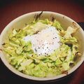 ぴーすぬ✩'s cooksnap of when they made シャキシャキキャベツの♡ 巣ごもり卵.