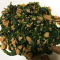 うなちゃん！'s cooksnap of when they made ほうれん草と豚肉の炒め物.