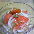 よいこのみいころ's cooksnap of when they made トマトと新玉ねぎのマリネサラダ.