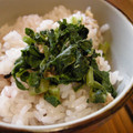 uri2215's cooksnap of when they made 大根葉と豚肉の炒め物.
