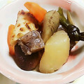 ＠みぃ's cooksnap of when they made 【やさしいご飯】焼ちくわと根菜のお婆ぁ煮.