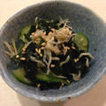 oimoim's cooksnap of when they made ＊ワカメときゅうりの酢の物＊.