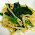 qunaquna39's cooksnap of when they made ＊小松菜ともやしのナムル＊甘めです.
