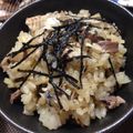 まりなん☻'s cooksnap of when they made 秋の美味しいご飯　さんまご飯.