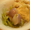 くるみモンブラン's cooksnap of when they made かぶと卵巾着の白だし煮.