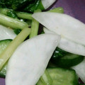☆みなママ☆'s cooksnap of when they made かぶの葉丸ごと☆生姜で簡単お漬物.