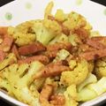 みゆるんるん's cooksnap of when they made カリフラワーのカレーマヨ炒め.