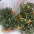 ayaneo's cooksnap of when they made ☆人参の葉でサクサクかき揚げ☆.