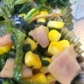 ともあるちゃん's cooksnap of when they made お弁当★ほうれん草とコーンのバター麺つゆ.