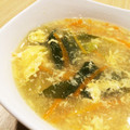☆おCHIBIこ☆'s cooksnap of when they made ふわとろ♡チンゲン菜の中華卵スープ.