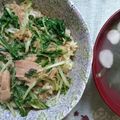 斑ネコ's cooksnap of when they made あんにゃのみず菜＆ツナの簡単丼♡.