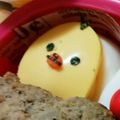 こいけん♪'s cooksnap of when they made キャラ弁＊スライスチーズでキイロイトリ.