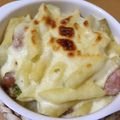 あゅっち's cooksnap of when they made ワンポットパスタでアスパラグラタン☆.