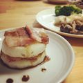 kima20010's cooksnap of when they made 長いもステーキ　バルサミコソース.