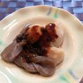 うさぴよ☆'s cooksnap of when they made 手綱こんにゃくと里芋の煮物みそだれ.