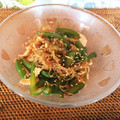 Nat728's cooksnap of when they made 簡単！美味しい☆塩鮭としらたきのごま炒め.