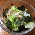 ☆akettu☆'s cooksnap of when they made ささ身とレタスの美味しぃ～梅和え.