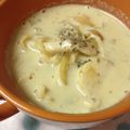 yummy?'s cooksnap of when they made ＊里芋ときのこの豆乳カレーチャウダー＊.