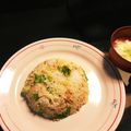カリカリメロン's cooksnap of when they made 豚そぼろとレタスのチャーハン.