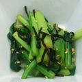 ごはんなに？'s cooksnap of when they made ヘルシー！小松菜の塩昆布和え.