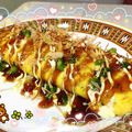 ちえっちょママ's cooksnap of when they made コンビニカット野菜で★とんぺい焼.