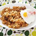 あーもこ's cooksnap of when they made 焼き肉のたれで簡単チャーハン.