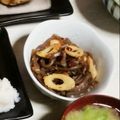 天河流羽's cooksnap of when they made 竹輪とこんにゃくのきんぴら風。.