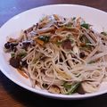 梨にゃんこ's cooksnap of when they made 簡単ランチ☆ごま油香るそうめんチャンプル.