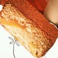 FMmama's cooksnap of when they made 柿と林檎のパウンドケーキ☆.