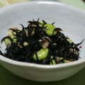 あいぱらりん's cooksnap of when they made ひじきと緑のレモン醤油和え.
