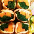 びっけ２１'s cooksnap of when they made お弁当にも！野菜のあげ巻き.