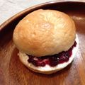 Merody♬'s cooksnap of when they made サワークリームとブルーベリーのベーグル.