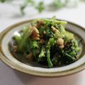 まろんかふぇ's cooksnap of when they made 小松菜のゴマポンナッツ和え♬.