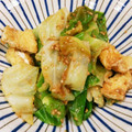 yuyu0823's cooksnap of when they made キャベツと油揚げの胡麻和え.
