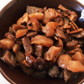 ゆっきい９'s cooksnap of when they made 茅乃舎のだしで☆椎茸と蒟蒻の甘辛煮.
