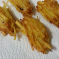 クック386I0U☆'s cooksnap of when they made 海老しんじょのさつまいも衣揚げ♪.