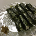 Latte877's cooksnap of when they made クリームチーズと柚子こしょうの海苔巻き.
