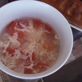mimiko10's cooksnap of when they made トマトとコーン、玉ねぎの卵スープ.