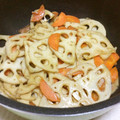 にゃん☆28's cooksnap of when they made 蓮根と人参のきんぴら.