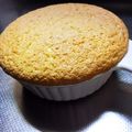 ayapi26's cooksnap of when they made 卵1個グラタン皿でぐりとぐらのカステラ.