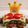 ブロンズ姫's cooksnap of when they made 愛犬用バースディケーキ.