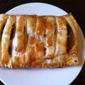 くまもんに's cooksnap of when they made パイシートで！カスタードアップルパイ♡.