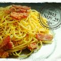 ari17's cooksnap of when they made シンプルな材料で本格カルボナーラ.