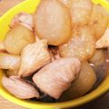 もりぴっぴ's cooksnap of when they made 鶏ももと大根の照り煮.