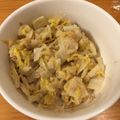 クックANR614☆'s cooksnap of when they made 白菜とツナの炒め物.