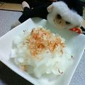 サンソン's cooksnap of when they made ピーラーで簡単・大根サラダ.
