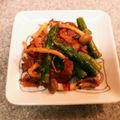 ☆miona's cooksnap of when they made アスパラ ベーコンのバター醤油炒め.