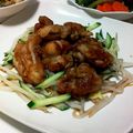 へろりーな's cooksnap of when they made 一口油淋鶏もやしサラダ添え.